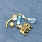 Elephant Dangle Body Piercings Jewellery 316 Stainless steel OEM ODM