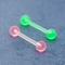 14G 16mm Cute Tongue Piercing Jewelry Exposy Gems Ball For Gift